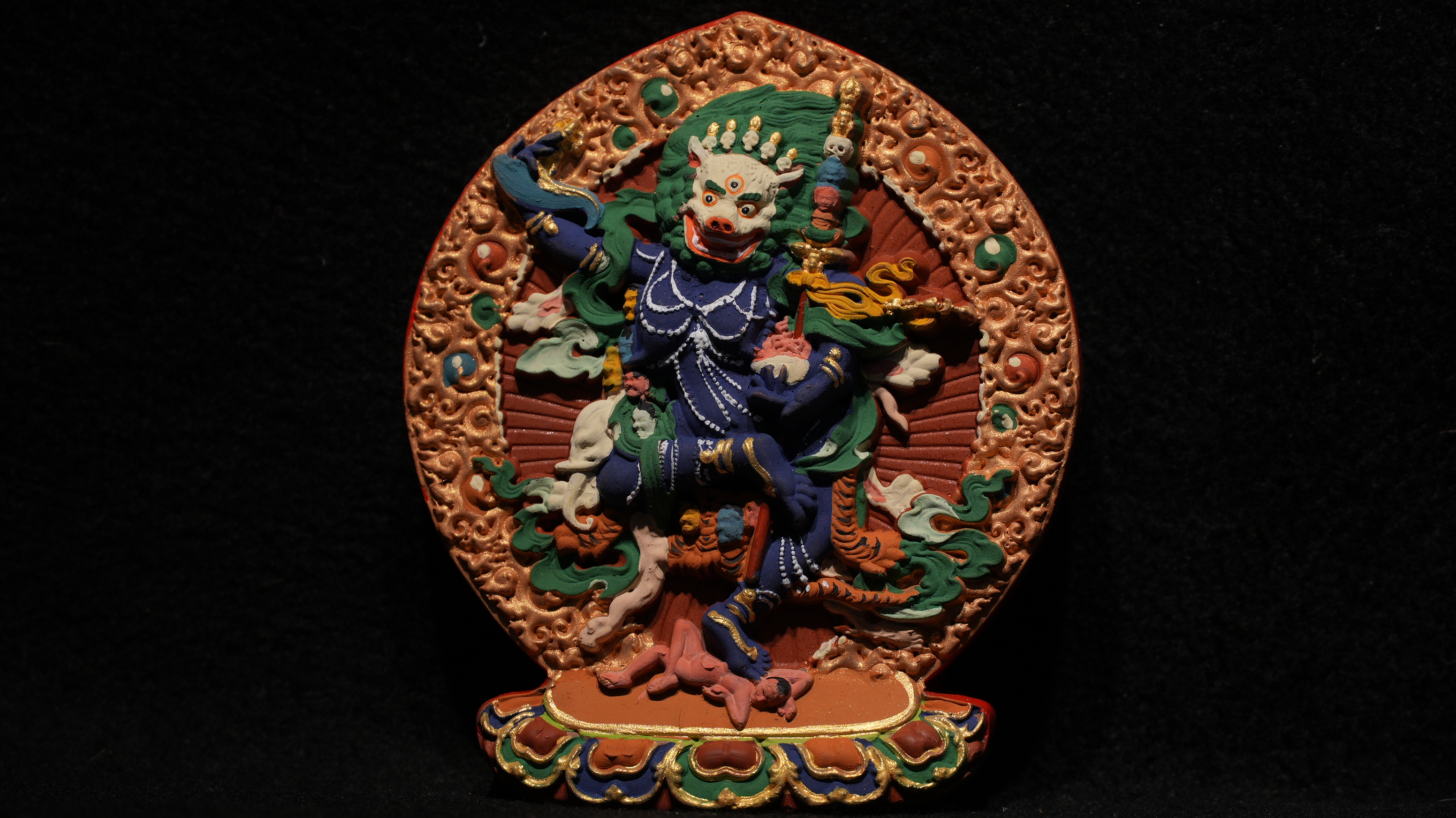 Simhamukha Dakini Express your true self, shout out your shame, and release your emotional shackles.